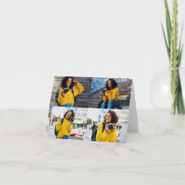 Designa Din Egen 4 Fotoskollage Kort