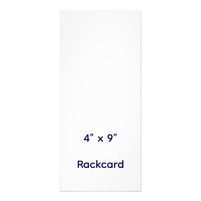 Designa din egen 4" x 9" reklamkort (Framsidan)