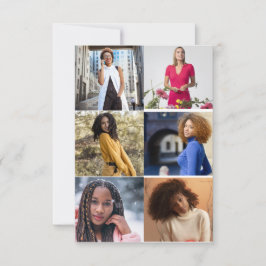 Designa Din Egen 6 Fotos Kollage Kort