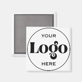 Designa Din Egen Anpassad Logo 2 tum Magnet