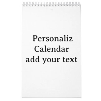 Designa din egen anpassade ensida kalender
