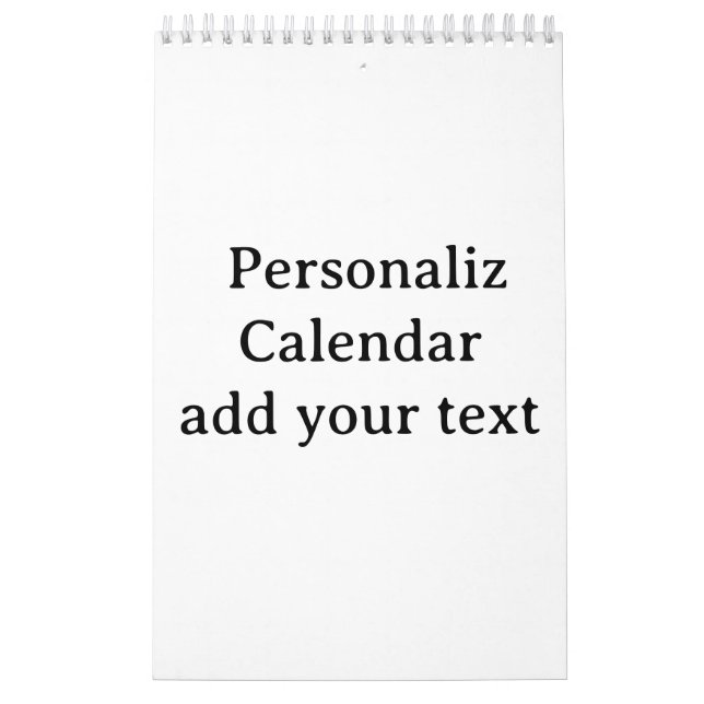 Designa din egen anpassade ensida kalender (Omslag)