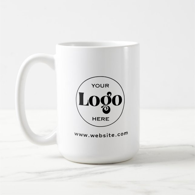 Designa din egen anpassade logotyp  kaffemugg (Vänster)