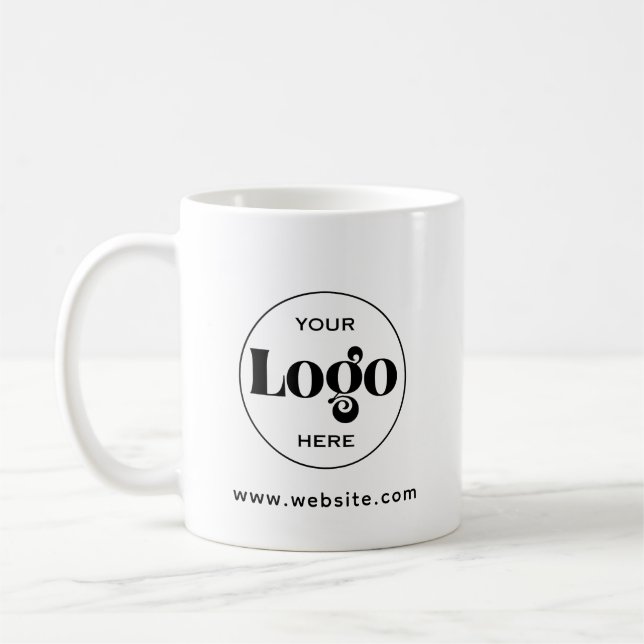 Designa din egen anpassade logotyp  kaffemugg (Vänster)