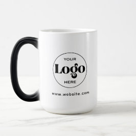 Designa din egen anpassade logotyp magisk mugg