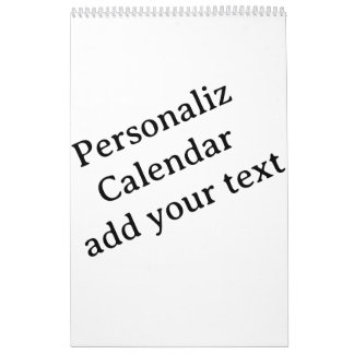 Designa din egen anpassade Medium Kalender