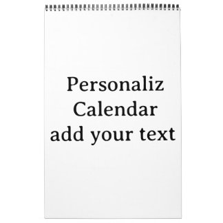 Designa din egen anpassade Medium Kalender