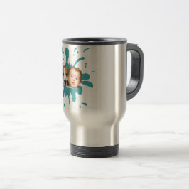 Designa din egen baby-fotomugg resemugg