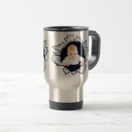Designa din egen baby-fotomugg resemugg