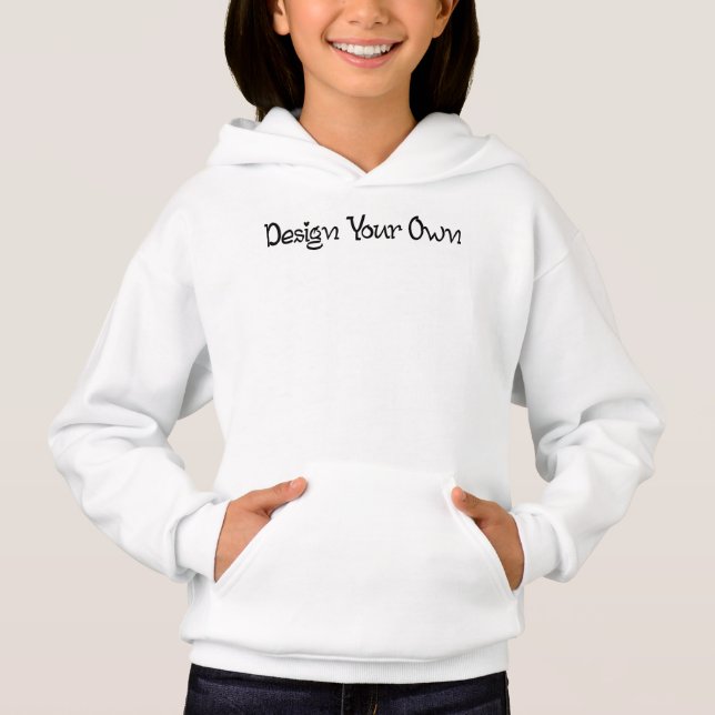 Designa din egen barnkapuschong t shirt (Framsida)