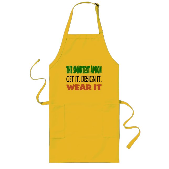 Designa din egen BBQ-apron Långt Förkläde (Framsidan)
