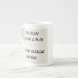 Designa din egen benporslinsmugg benporslin mugg