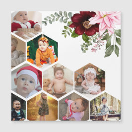 Designa din egen blomster- collage med 10 foton