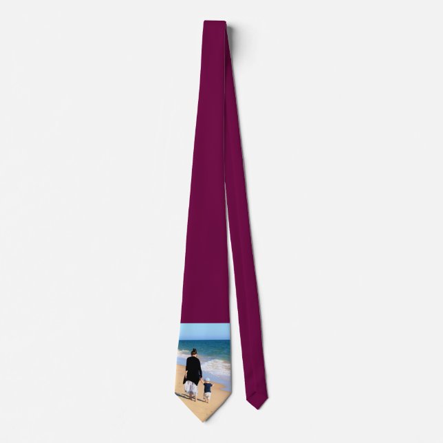 Designa din egen foto halsduk Välj färg Slips (Framsida)