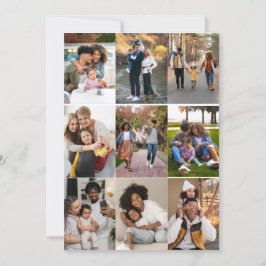 Designa din egen kollage med 9 bilder anteckningskort