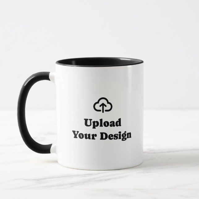 Designa Din Egen Konst Design Mugg (Vänster)