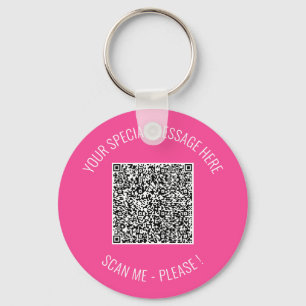 Designa din egen QR-kod Nyckelring Mall