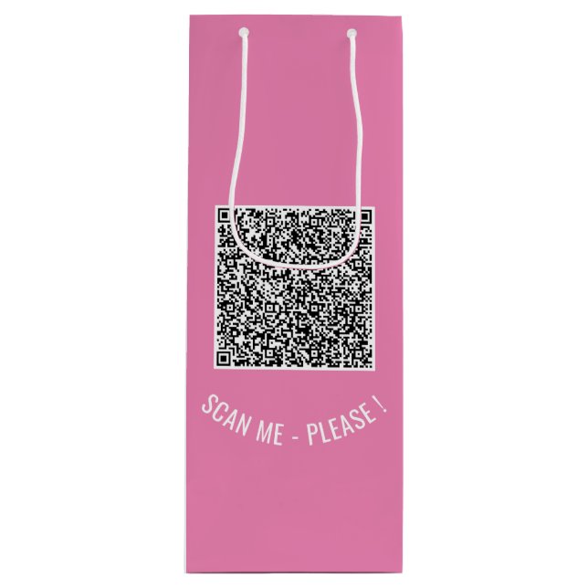 Designa Din Egen QR-kod Presentpåse Exempel (Framsidan)