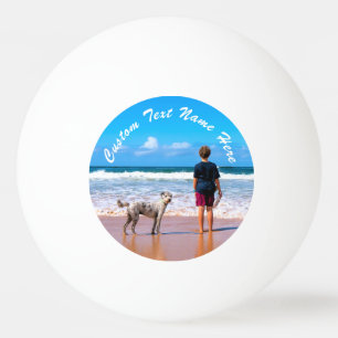 Designa din foto ping pong boll present Anpassad t