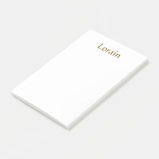 Designa dina egna 4" x 6" Post-it® Notes Post-it Block