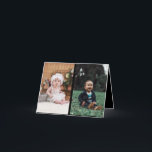 Designa Ditt Eget 2 Fotosammanställning Kort<br><div class="desc">Anpassa din fotografering. Du kan göra denna anpassade produkten för speciella tillfällen som bröllop,  födelsedagar,  jul,  högtider,  minnesstunder,  examen,  årsdagar och mer. Det kan också ges som en present till din bästa vän,  nära vän,  familj och släktingar.</div>