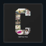 Designa Ditt Eget Bokstav C Foto Collage<br><div class="desc">Denna monogramfoto collage är en personlig design som kombinerar ett djärvt monogram (initialer eller en bokstav) med en samling fotografier som arrangeras konstnärligt inom eller runt det. Det är ett stilrent sätt att visa minnen samtidigt som det lägger till en unik,  elegant touch till dekoration eller presenter.</div>