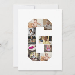 Designa Ditt Eget Bokstav G Fotocollage Kort