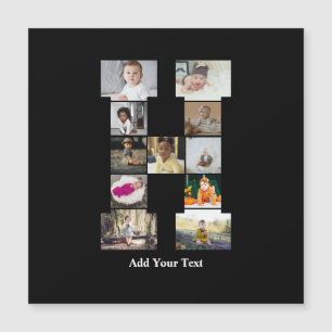 Designa Ditt Eget Bokstav H Fotocollage