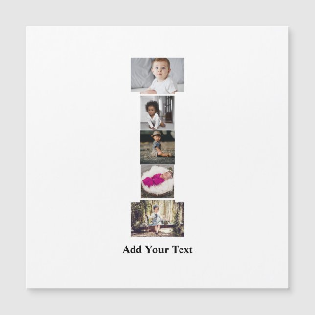 Designa Ditt Eget Bokstav I Foto Collage (Framsida)