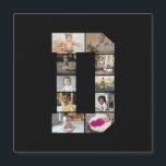 Designa Ditt Eget Bokstavs D Fotocollage<br><div class="desc">Denna monogram-fotocollage är en personlig design som kombinerar ett djärvt monogram (initialer eller en bokstav) med en samling foton som är konstnärligt arrangerade inom eller runt det. Det är ett stilrent sätt att visa minnen samtidigt som det lägger till en unik,  elegant touch till dekoration eller presenter.</div>