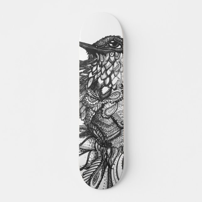 Designa Ditt Eget Skateboard, Färgläggningskonst Skateboard Bräda 19,5 Cm (Framsida)