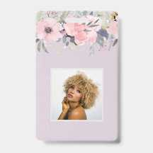 Designa Egen Söt Tjejig Rosa Blommig Brevpapper