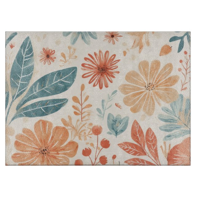 Designad abstrakt blomma (Framsidan)