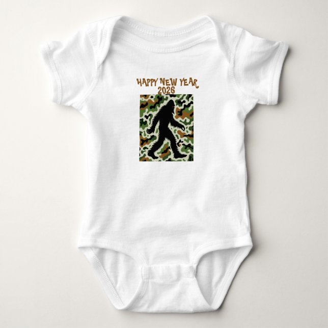 Designad av Bigfoot Sasquatch, T Shirt (Framsida)