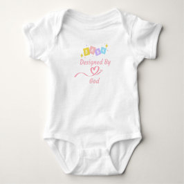 Designad av Gud Baby Bodykostym T Shirt
