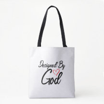 Designad av Gud Shoulder Tote Bag