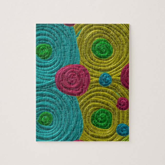 Designad för förändring och affärsmöjlighet pussel (Vertikal)