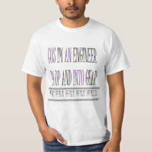 Designad för Ingenjör och de som fixerar sak T Shirt