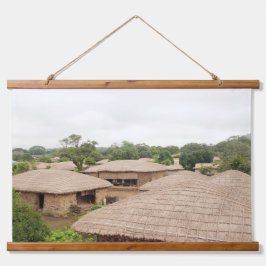 Designad med ett foto av Sydkorea, horisontell