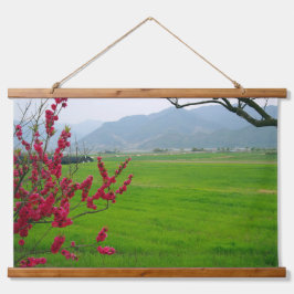 Designad med ett foto av Sydkorea, horisontell