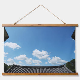 Designad med ett foto av Sydkorea, horisontell