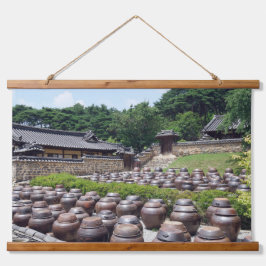 Designad med ett foto av Sydkorea, horisontell