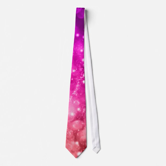 Designad Mönster för lila/Rosa Bokeh Space Slips (Framsida)