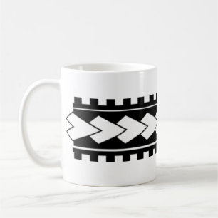Designad mugg för Polynesian tatuering