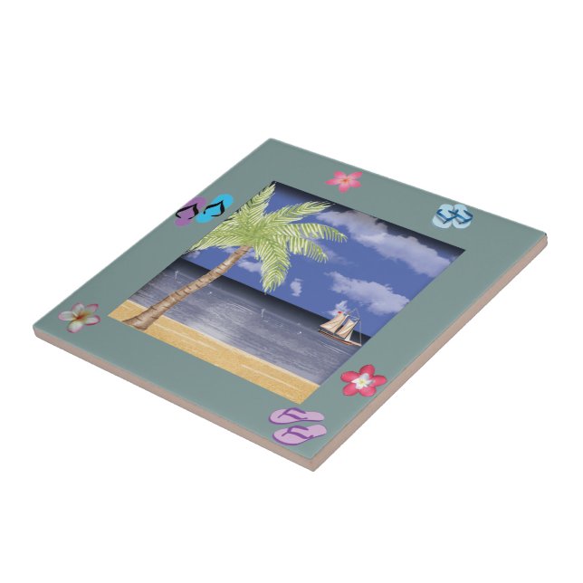 Designad panel för segment kakelplatta (Sidan)