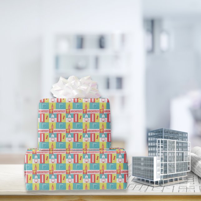 Designad professionell Arkitect-ikon Presentpapper (Skapare uppladdad)