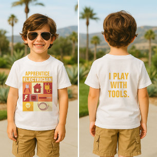 Designad professionell för elektrocikonisk t shirt