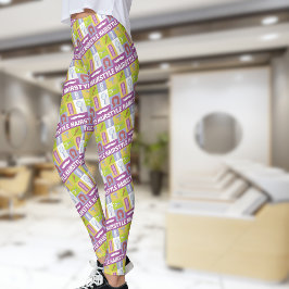Designad professionell Hair Stylist Iconic Leggings