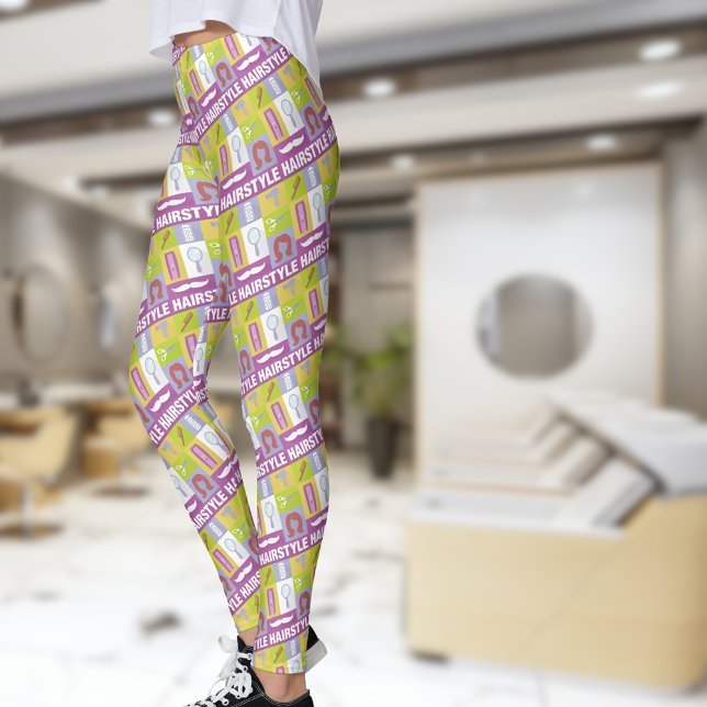 Designad professionell Hair Stylist Iconic Leggings (Skapare uppladdad)