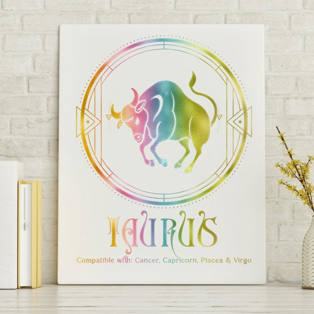 Designad Taurus-kompatibilitet Canvastryck (Skapare uppladdad)